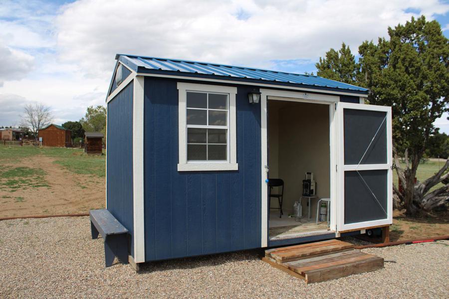 Private Pickleball Court at The Inn at Pennington Place in Walsenburg
