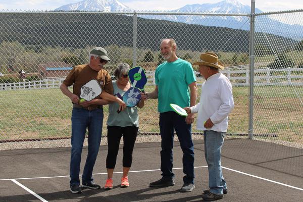 Private Pickleball Court at The Inn at Pennington Place in Walsenburg