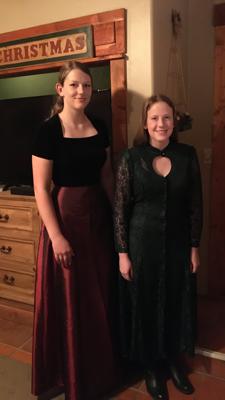 Wedding Photos from Old Fashioned Christmas Gala at Pennington Place in Walsenburg