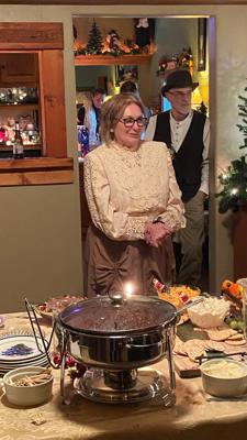 Wedding Photos from Old Fashioned Christmas Gala at Pennington Place in Walsenburg