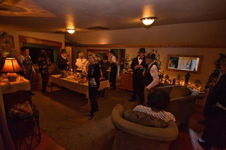 Wedding Photos from Old Fashioned Christmas Gala at Pennington Place in Walsenburg