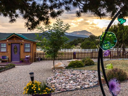 The Grounds at The Inn at Pennington Place in Walsenburg