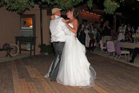 Celebrating the Wedding at Pennington Place in Walsenburg